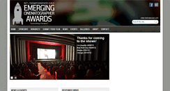 Desktop Screenshot of ecawards.net