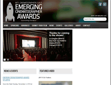 Tablet Screenshot of ecawards.net